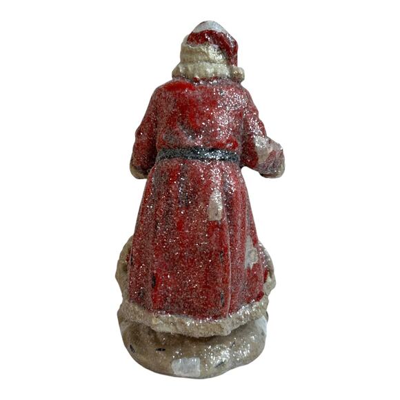 Mark Roberts Santa with Children Sugar Coated Christmas Figurine Holiday Decor - Picture 3 of 9